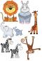 Preview: Riesenstempel ""Safari"", 6tlg.""